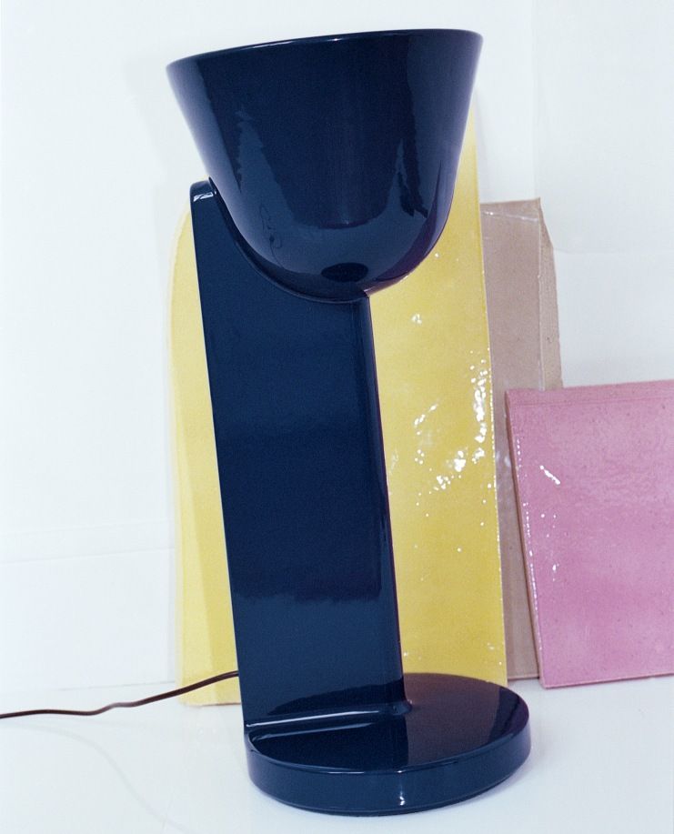 Céramique  Up Table Lamp Tischleuchte Flos