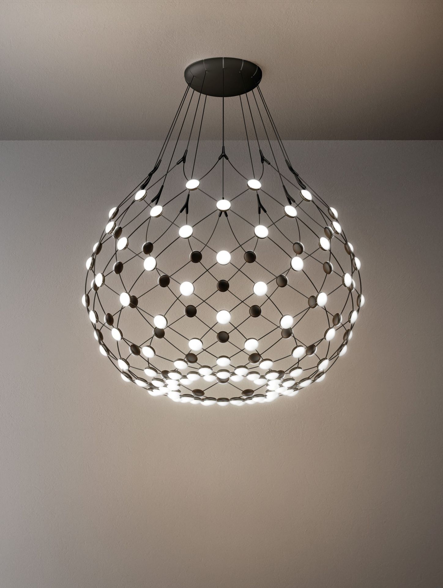 D86 Mesh Deckenleuchte Luceplan