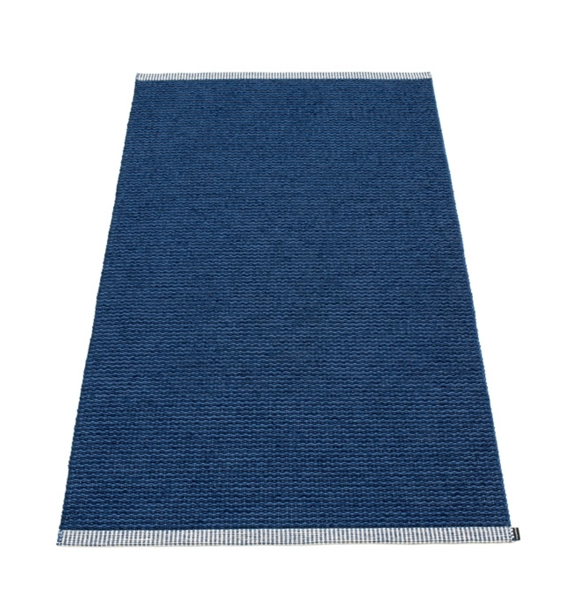 Mono Kunststoffteppich 85x160 Pappelina Denim