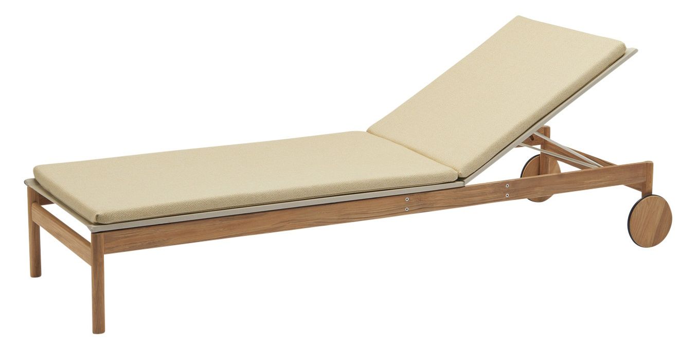 Pelagus Sunbed Sonnenliege Cushion Sitzkissen Skagerak by Fritz Hansen Honey-Yellow