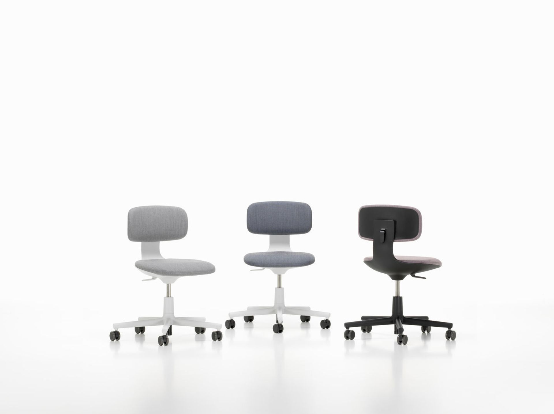 Rookie Bürodrehstuhl Vitra Plano schwarz