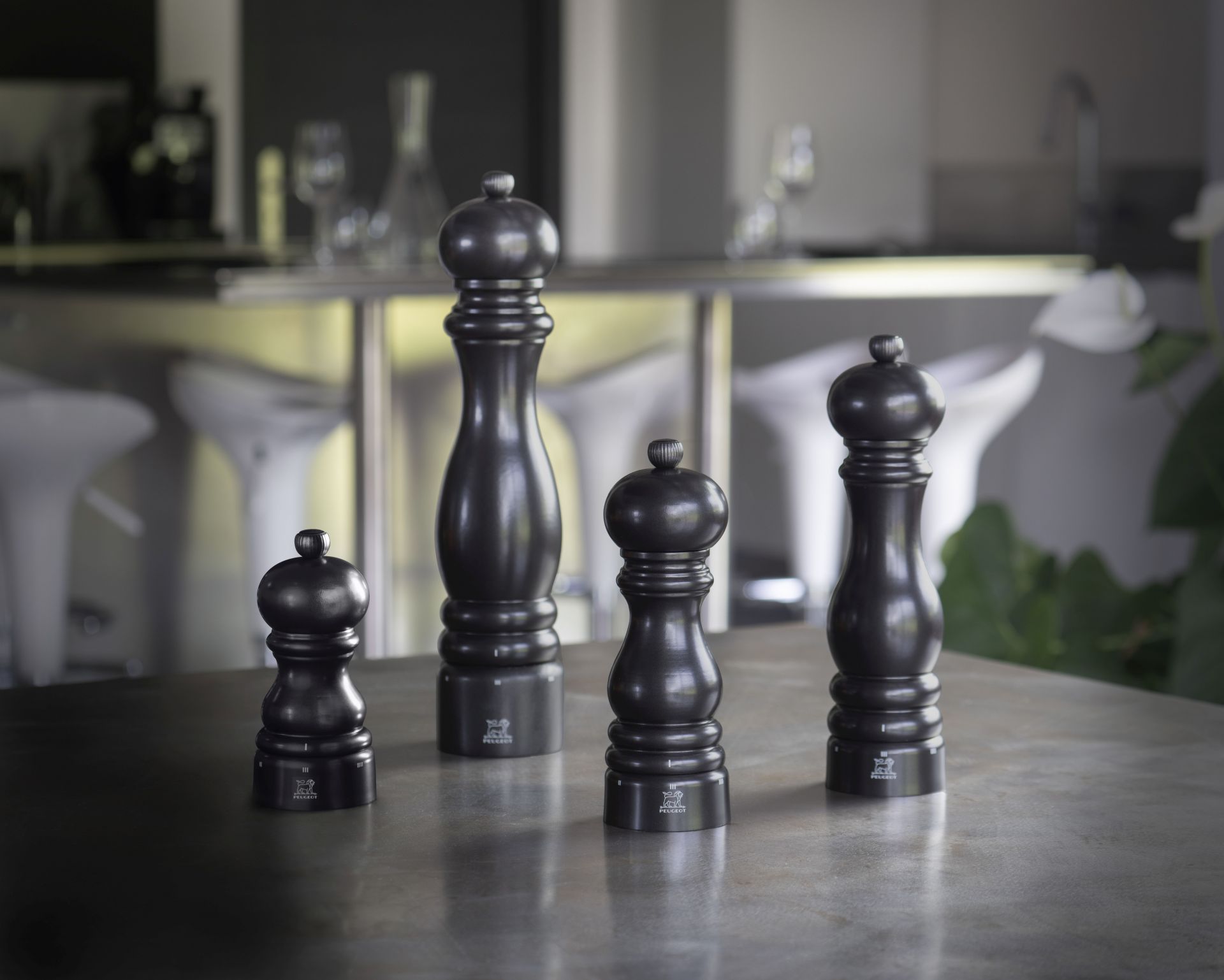 Paris Pfeffermühle U'Select Satin-Schwarz 40 cm Peugeot EINZELSTÜCK