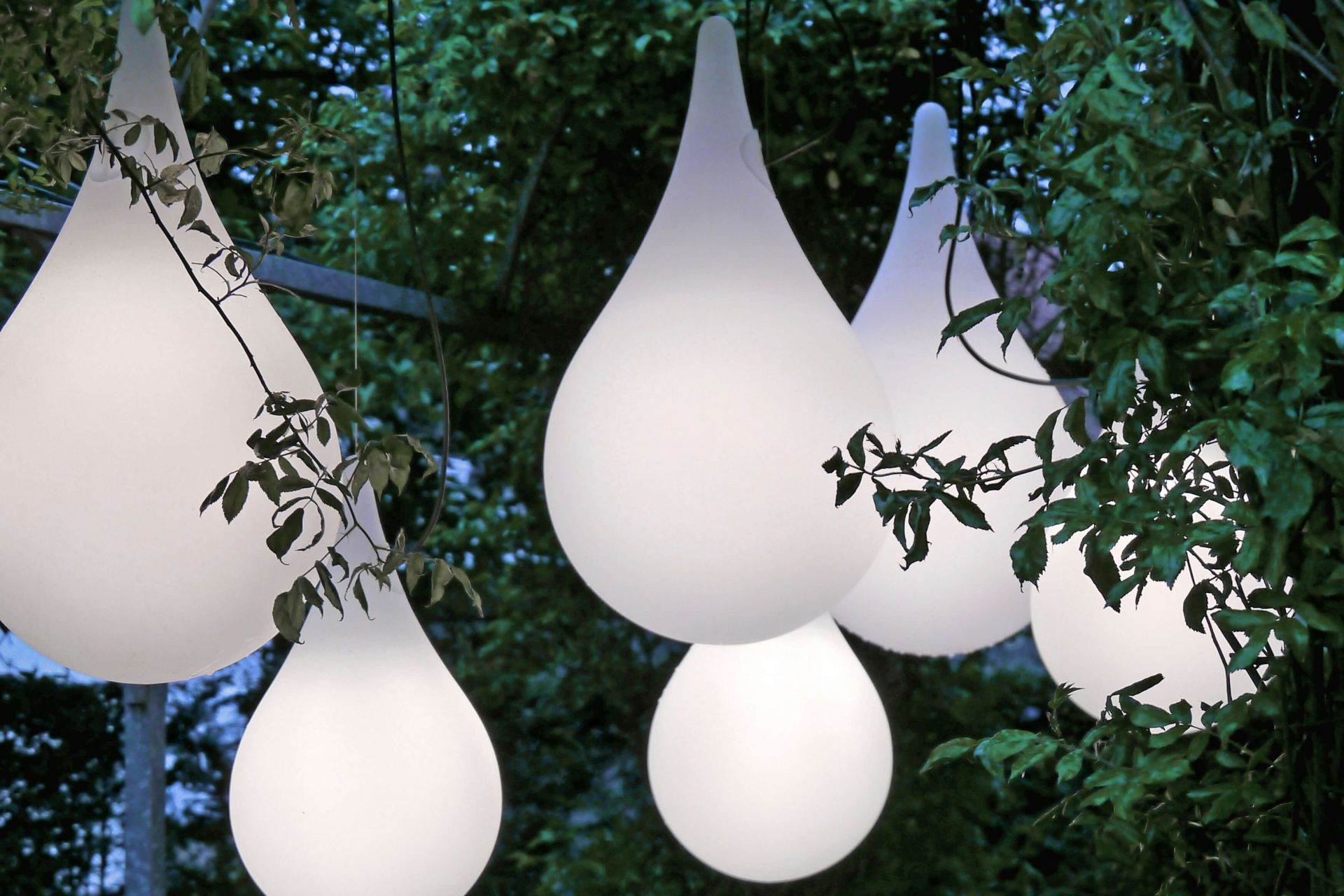 Liquid Light Drop 2 Outdoor Pendelleuchte Next