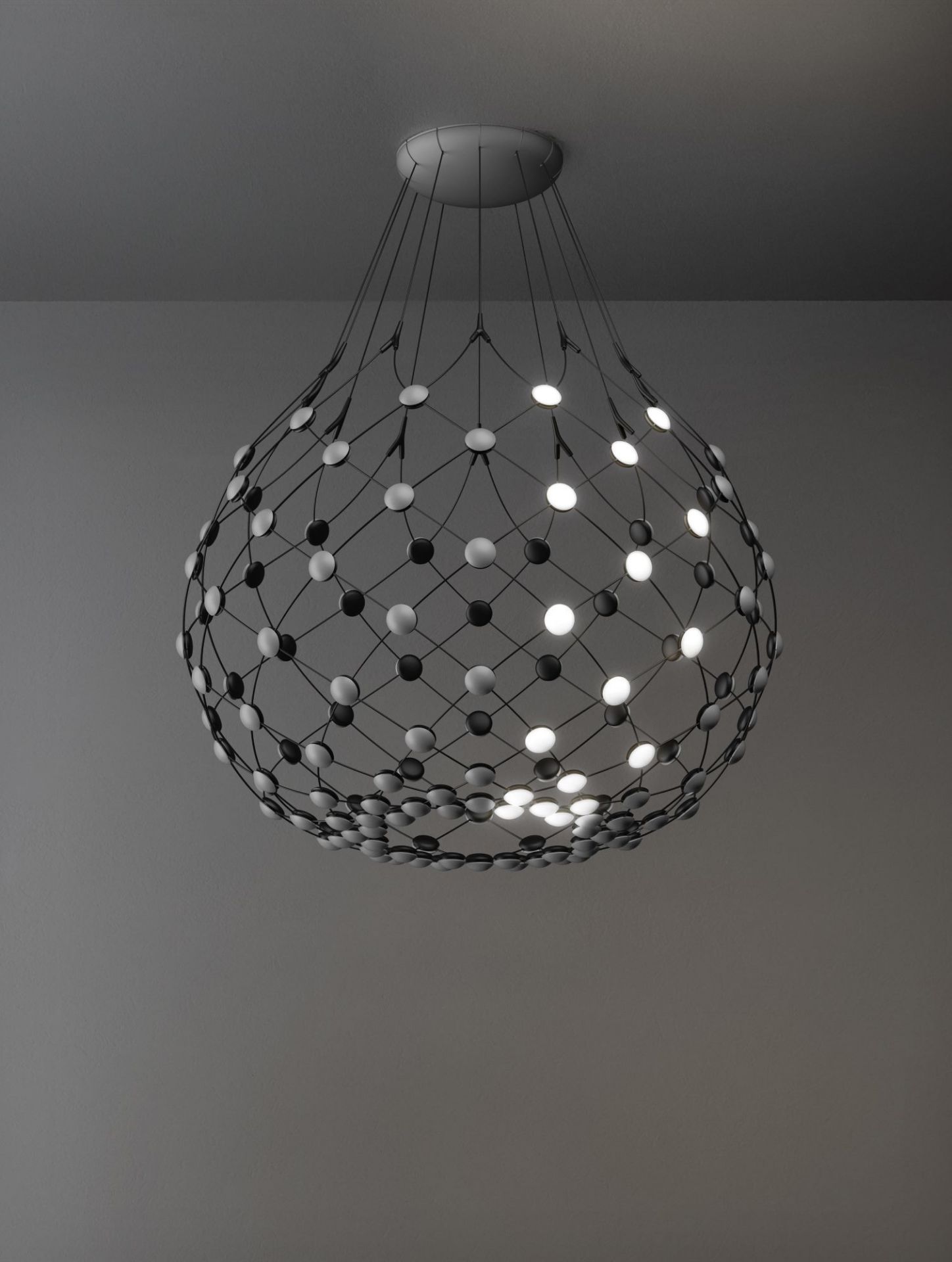 D86 Mesh Deckenleuchte Luceplan