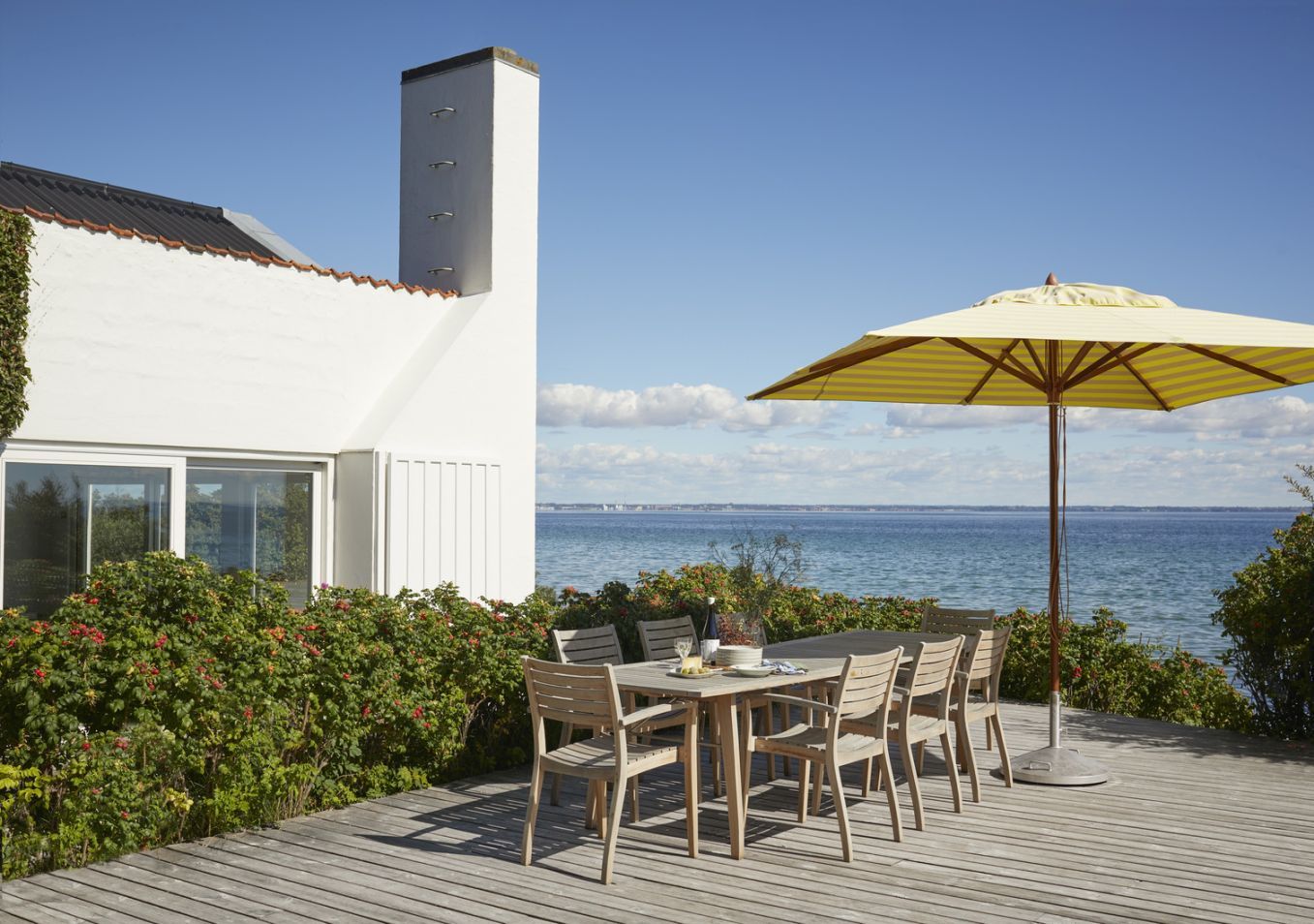 Ballare Table Tisch Outdoor Skagerak by Fritz Hansen