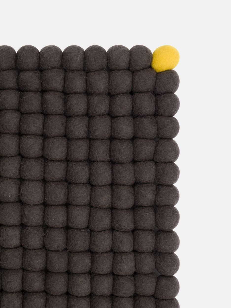 Big One Rechteckig Filzteppich 140 x 200 cm myfelt Anthrazit