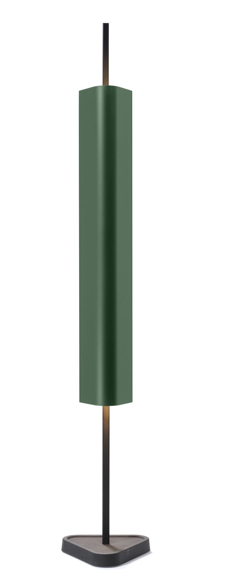 Emi Table Tischleuchte von Flos in Deep Grün: Moderne Tischlampe mit minimalistischem Design.