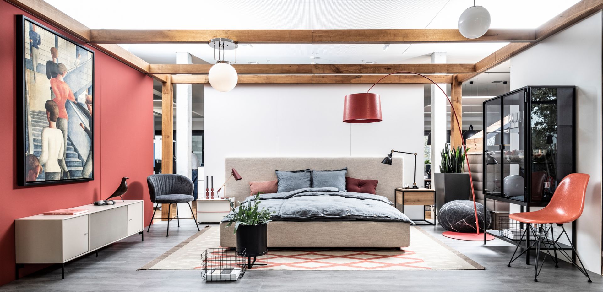 Bau Pot Blumentopf Groß Ferm Living Schwarz