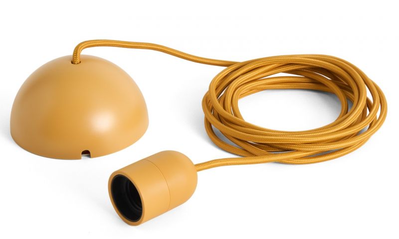 Common Cord Set / Fassung Set für Pendelleuchte Hay Bernsteingelb
