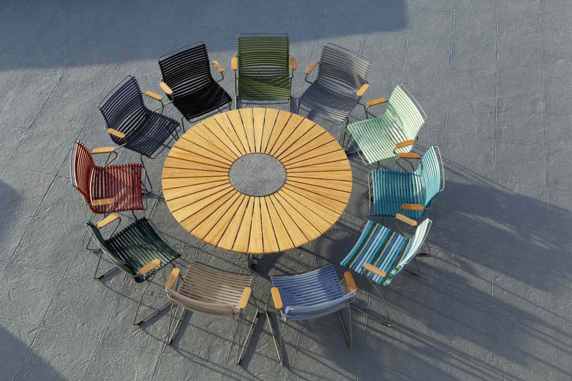 Circle Outdoor Tisch Ø 110 cm Houe