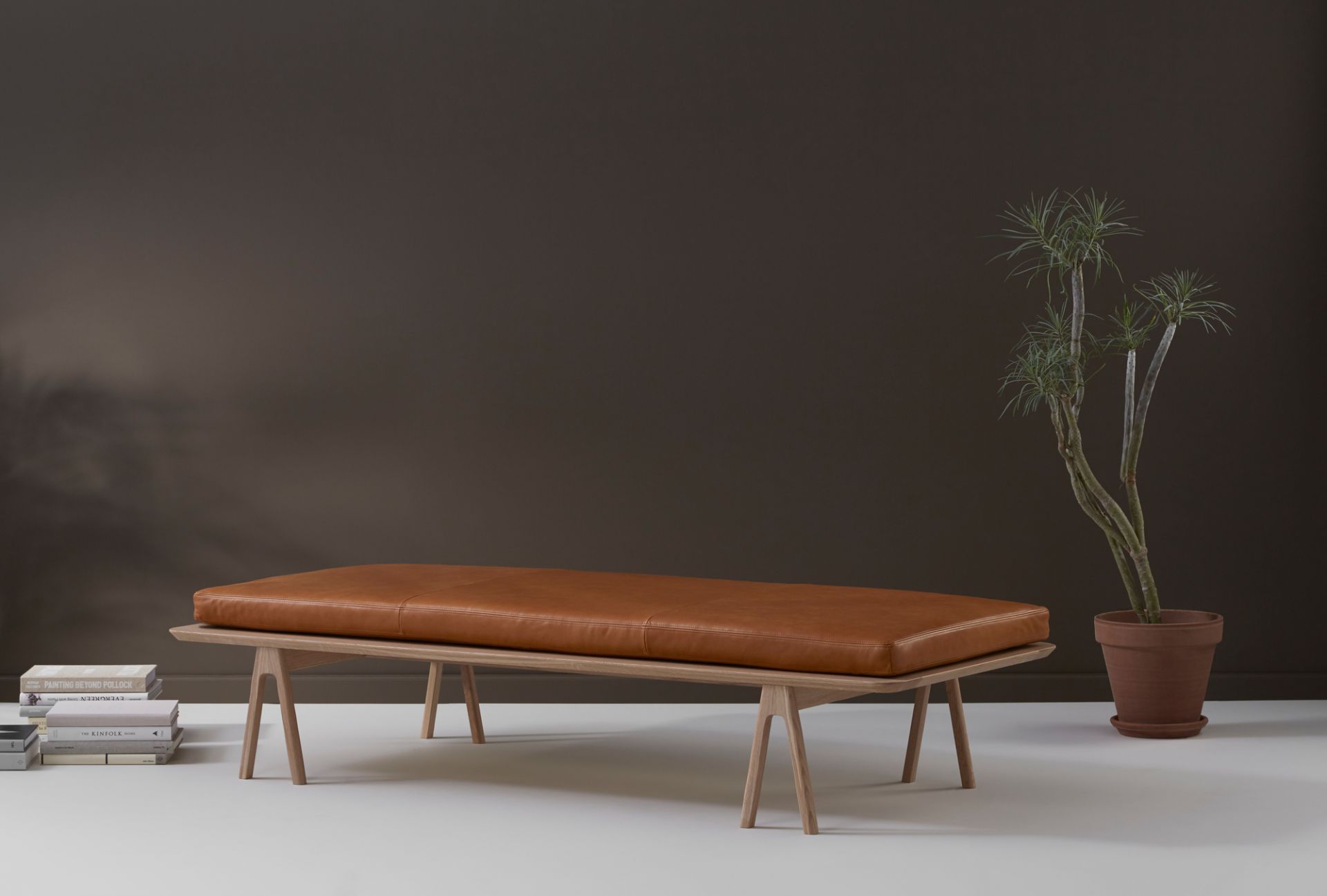 Level Daybed Liege Weiß/Schwarz Woud