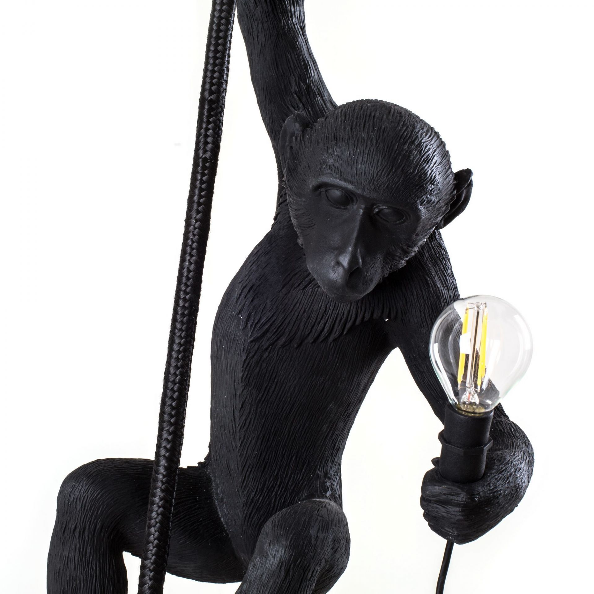 Monkey Lamp Black Pendelleuchte Seletti EINZELSTÜCK