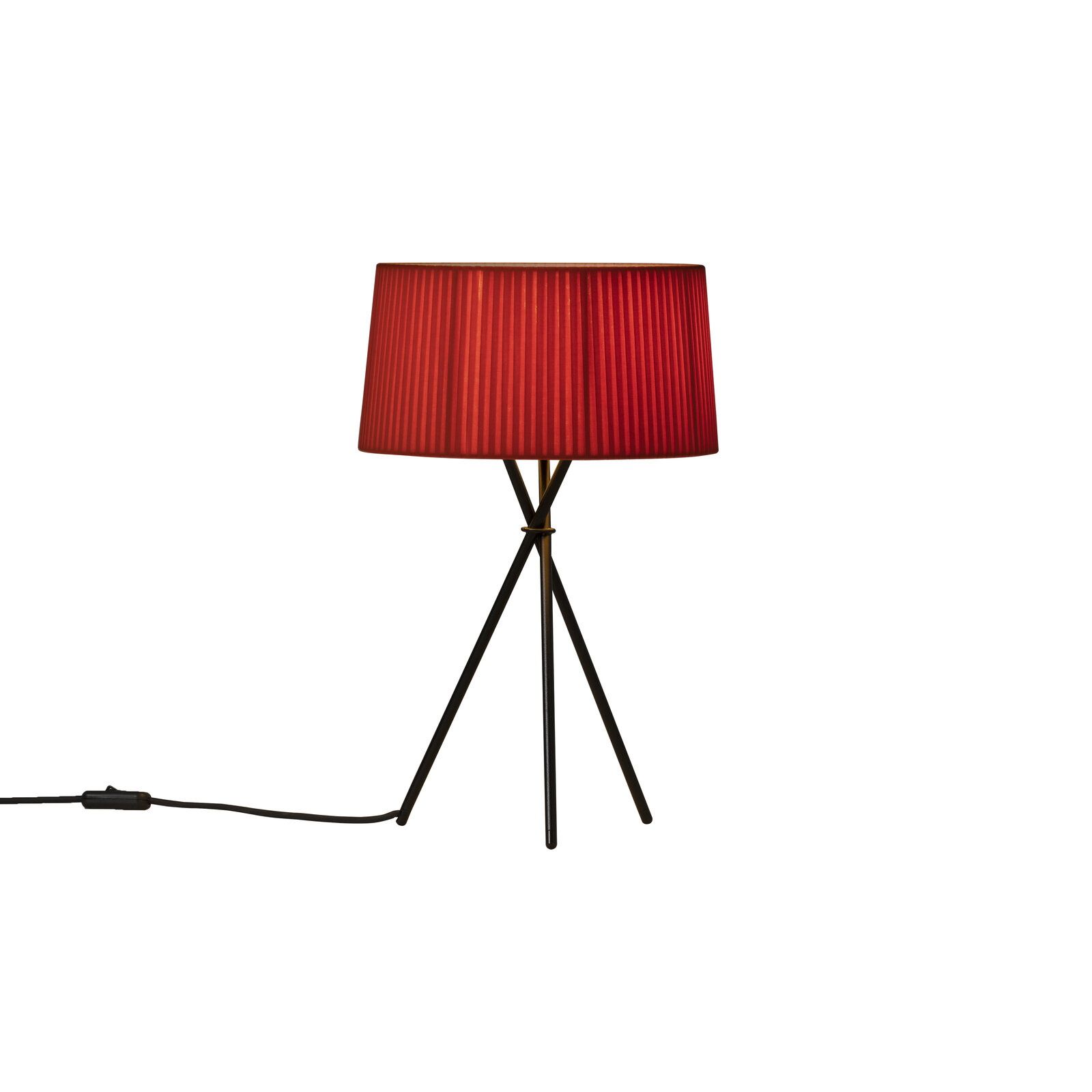 Tripode M3 Tischleuchte Bernsteinrot Santa & Cole Tripode M3 Tischleuchte Bernsteinrot Santa & Cole