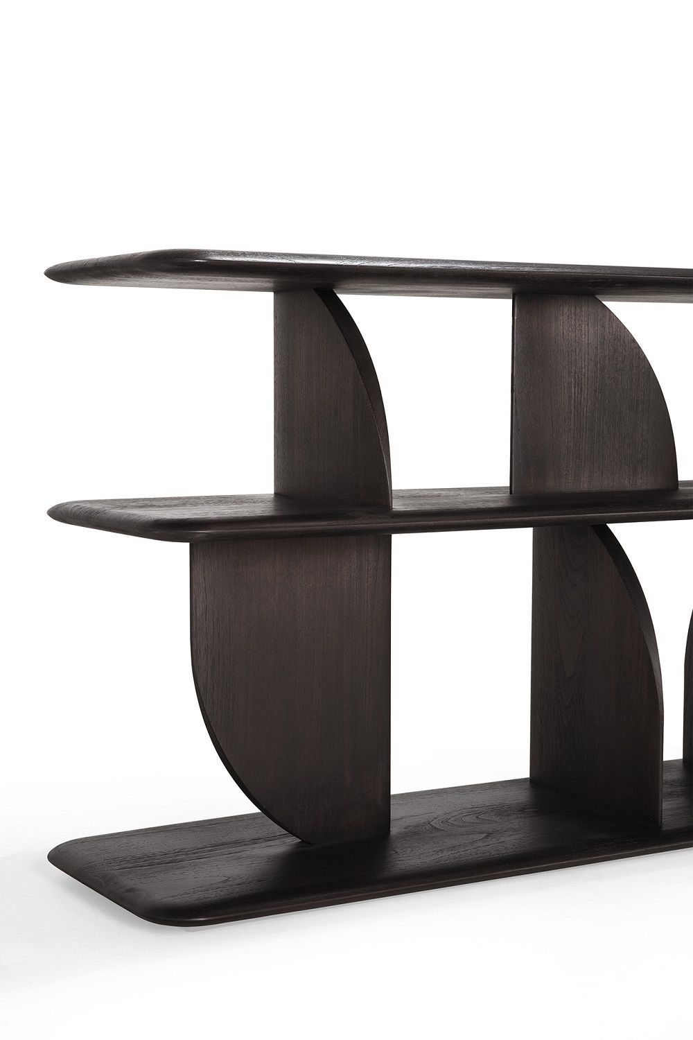 Geometric Konsole / Beistelltisch Teak dunkel Ethnicraft