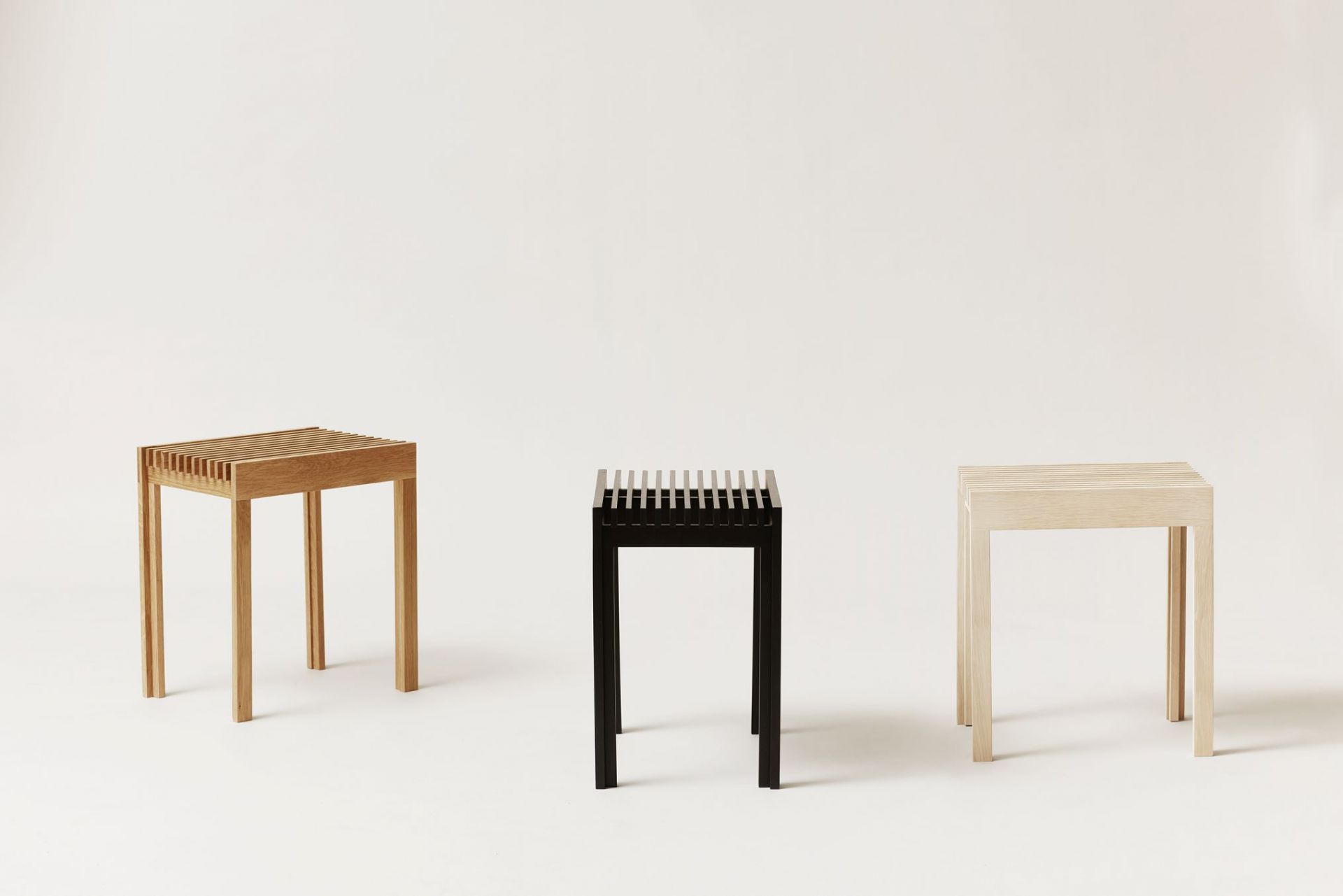Lightweight Hocker Eiche Form & Refine