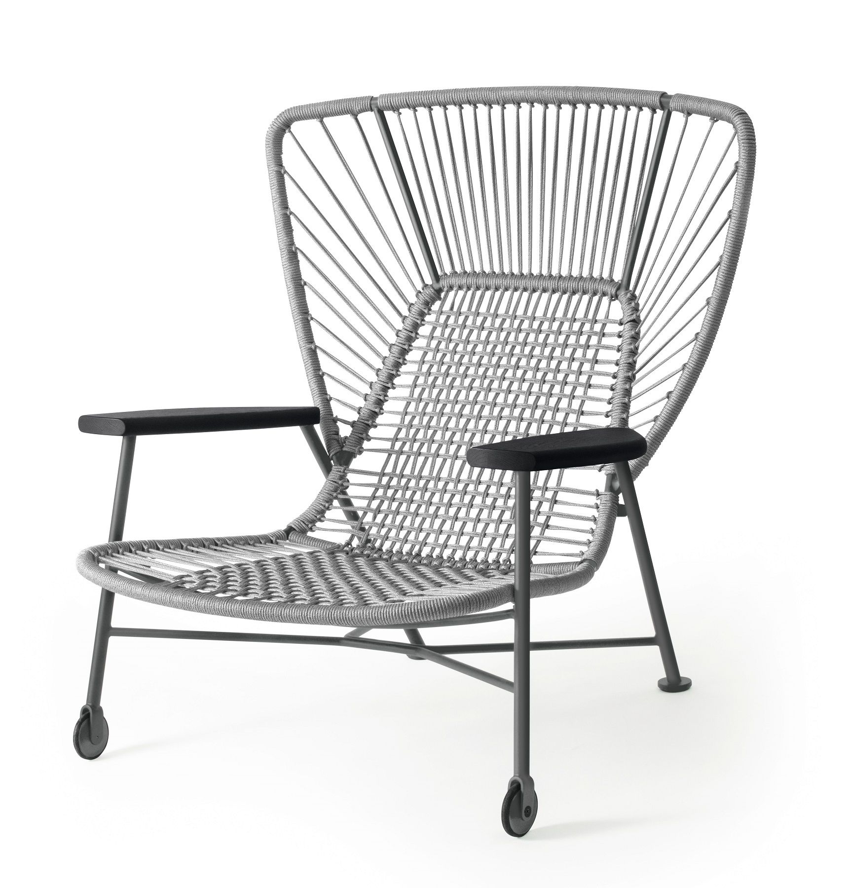 Shinzo Hybrid Lounge Chair Indoor / Outdoor Sessel Walter Knoll
