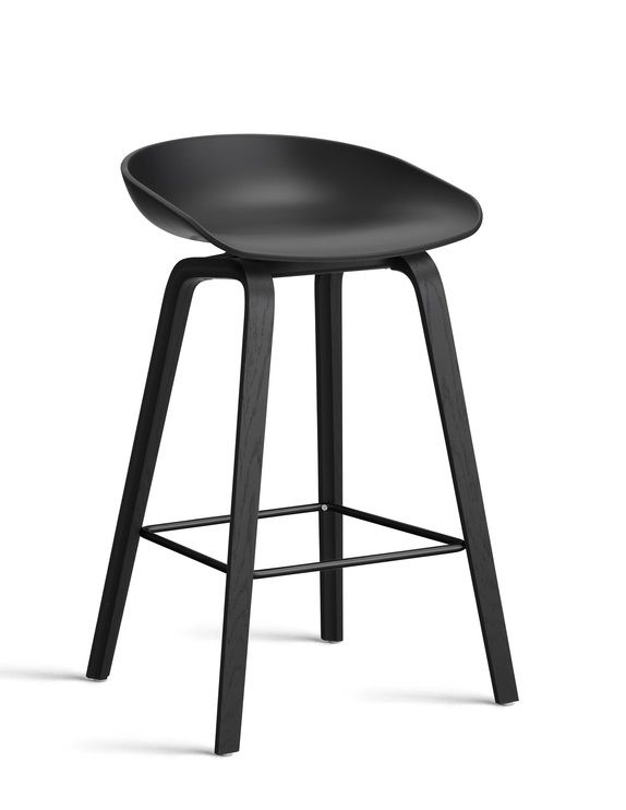 About a Stool AAS 32 / AAS32 Barhocker Schwarz Hay EINZELSTÜCK