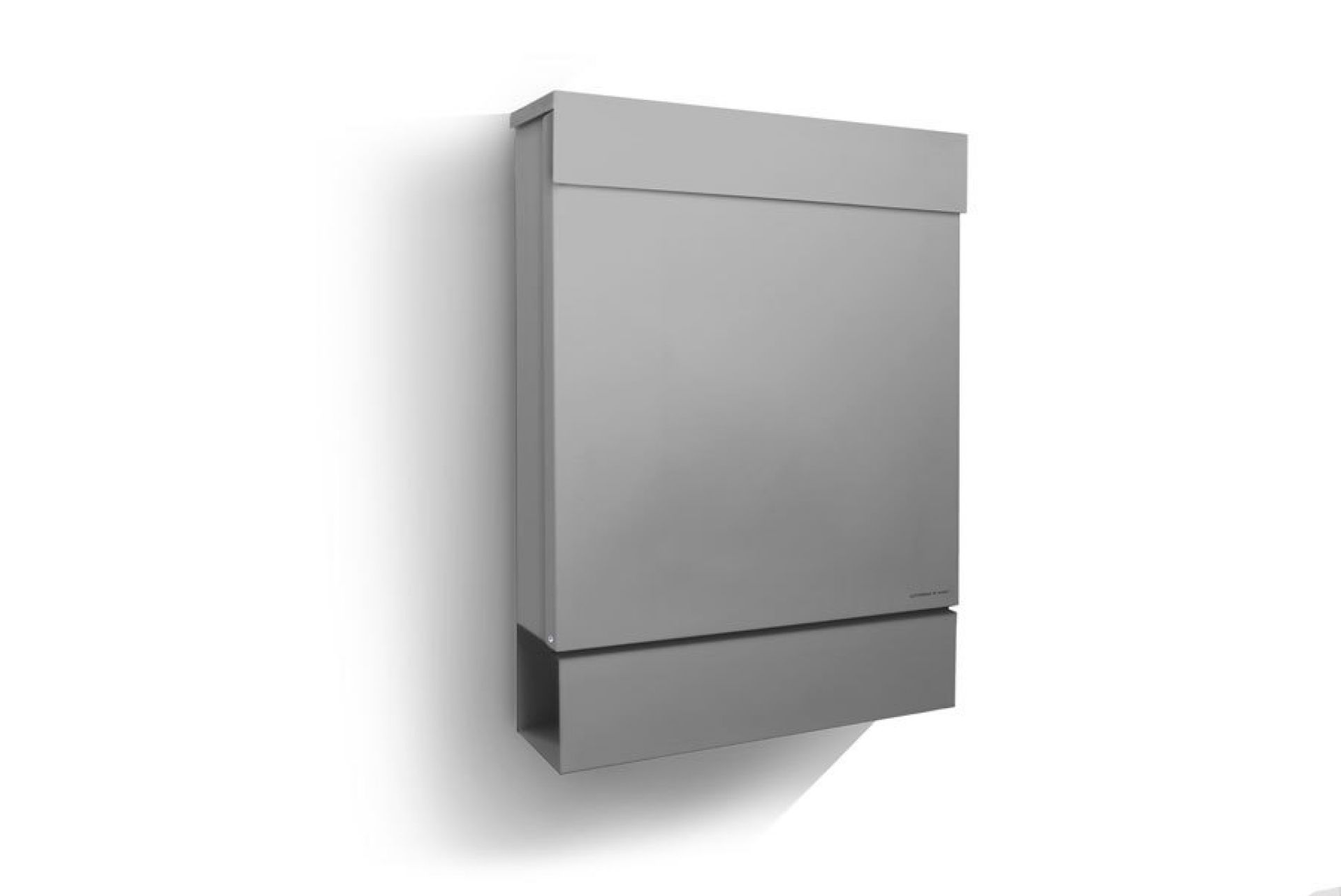 Letterman M Briefkasten Silber Radius