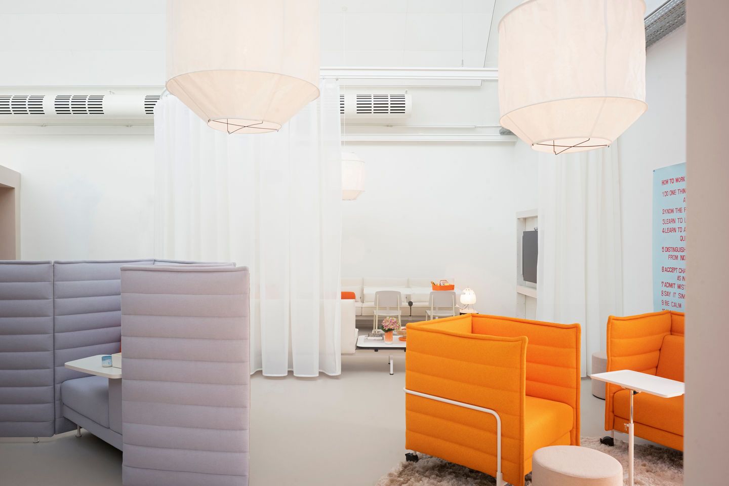 Alcove Plus Paravent 1-teilig Paravent Vitra