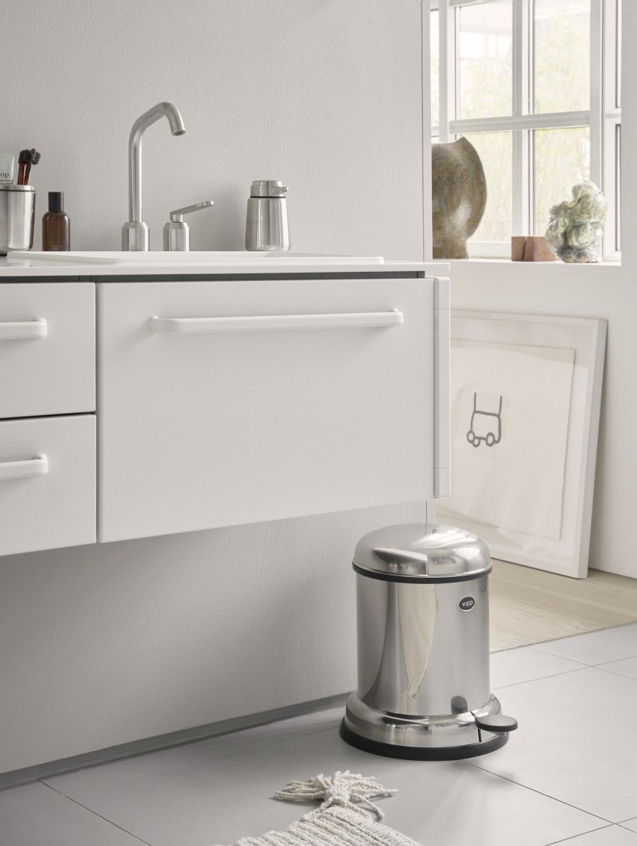 Bin Treteimer 4L Edelstahl Vipp
