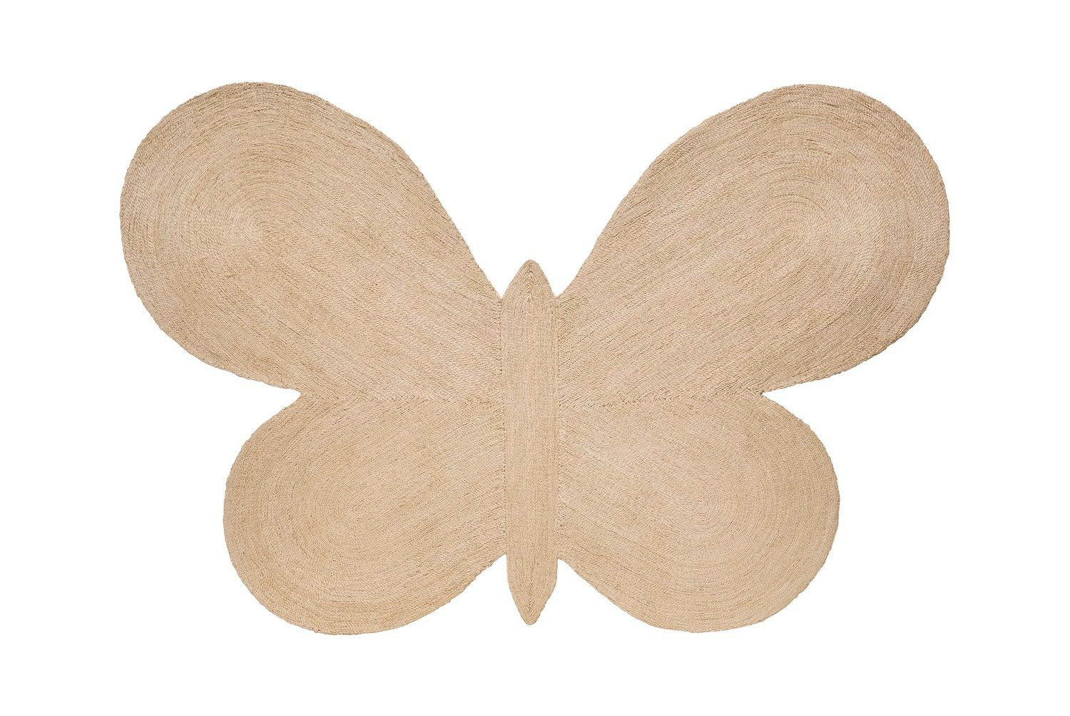 Lucia Eames Butterfly Jute Teppich 220x150 cm Nanimarquina 