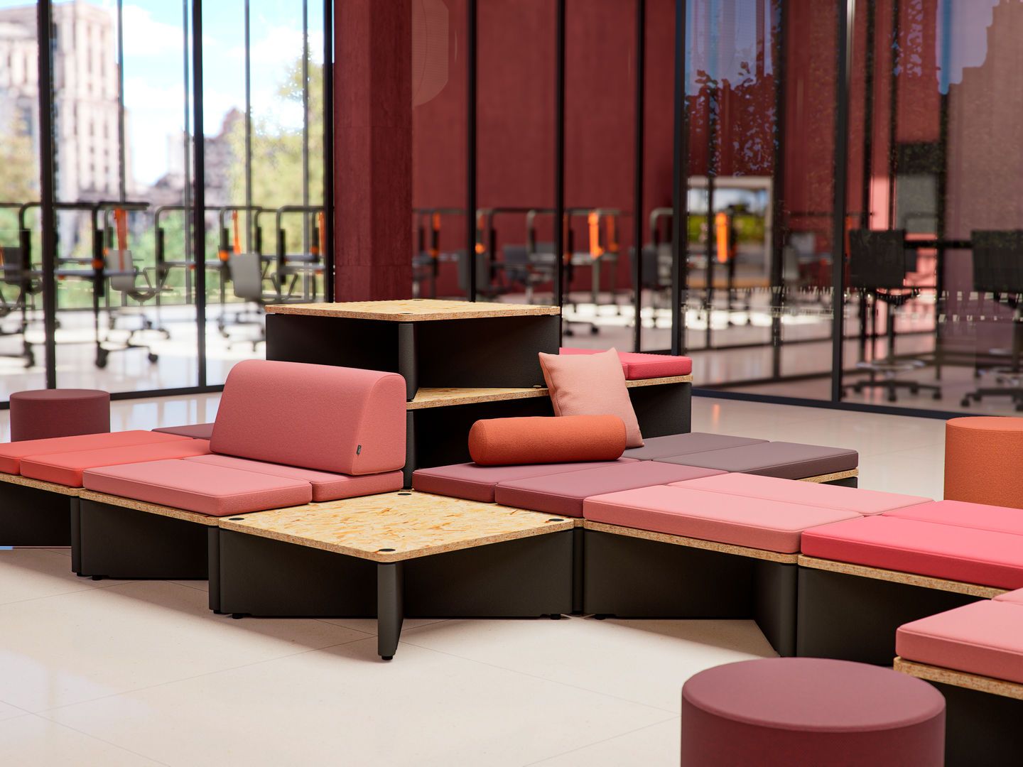 Reset Platform modulares Plattformensystem Vitra