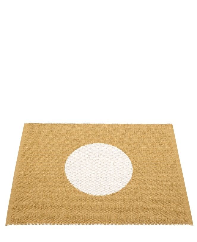 Vera Small One Kunststoffteppich 70x90 cm Pappelina Ochre