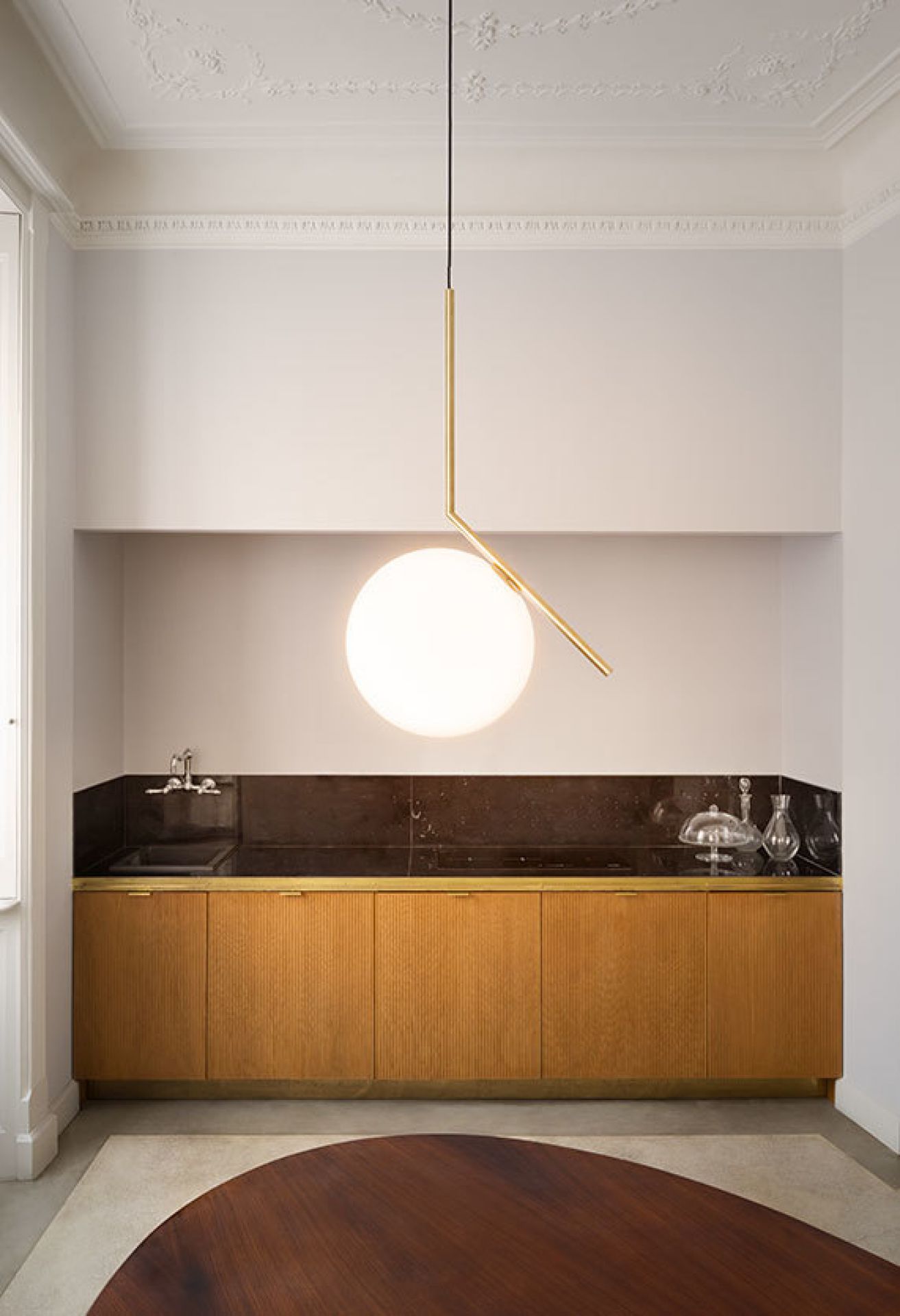 IC Lights S2 Pendelleuchte Flos chrom