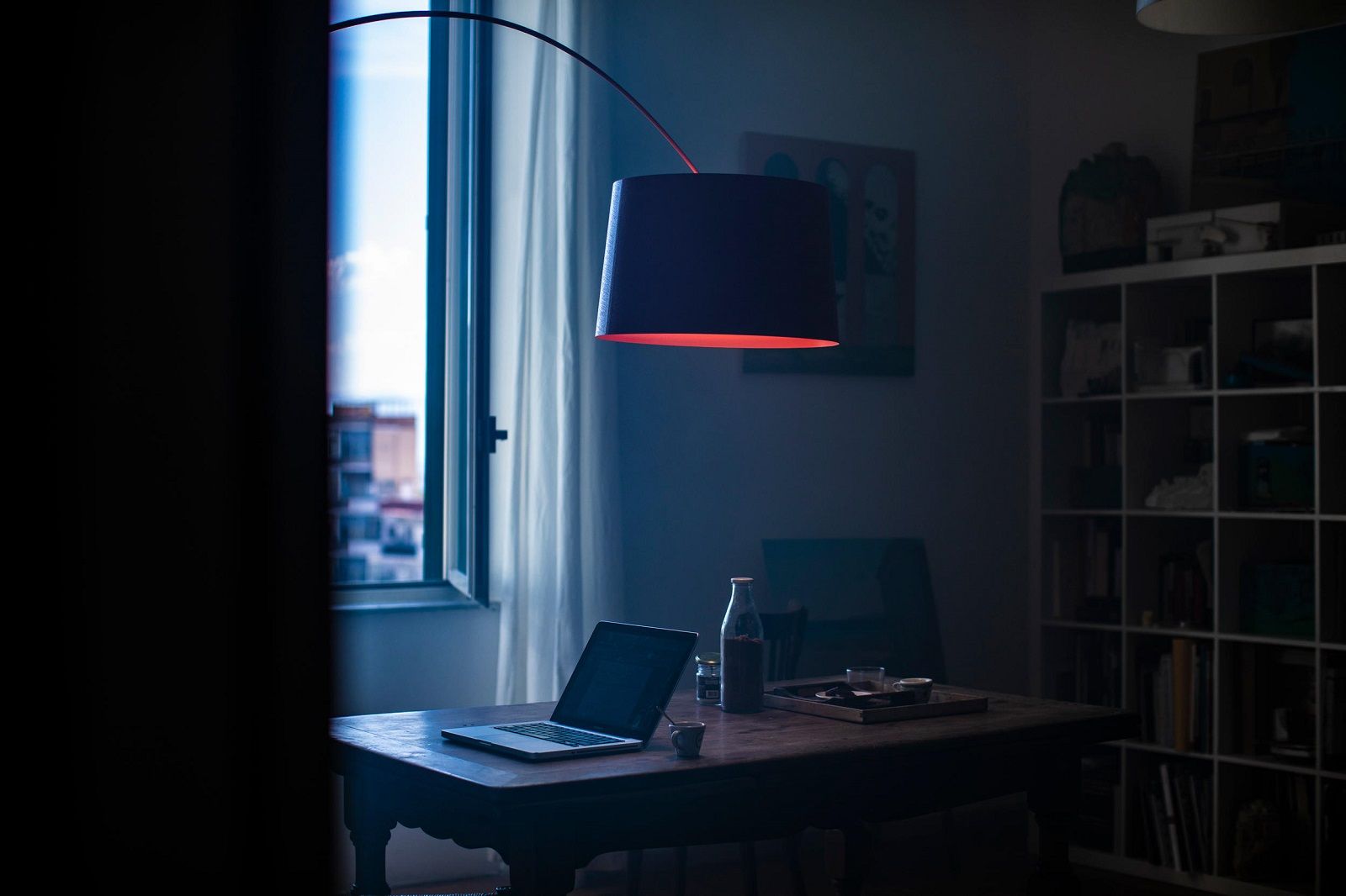 Twice as Twiggy Stehleuchte Foscarini-grau