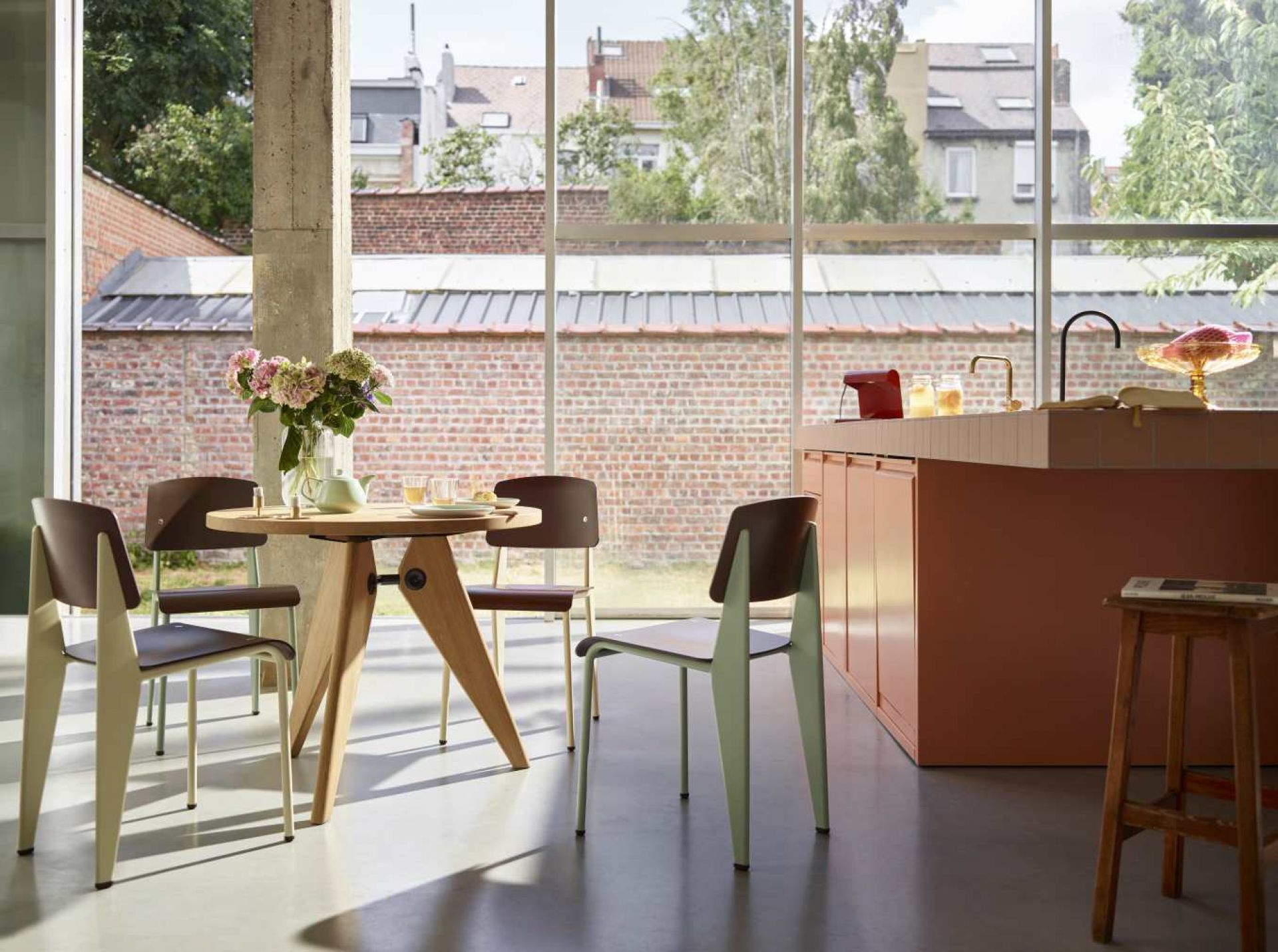 Gueridon/ Guéridon Tisch Ø 90 cm Vitra