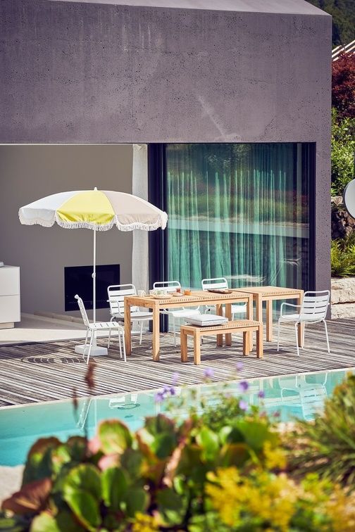 Fiam Mya Metal Outdoor Stapelstuhl Jan Kurtz