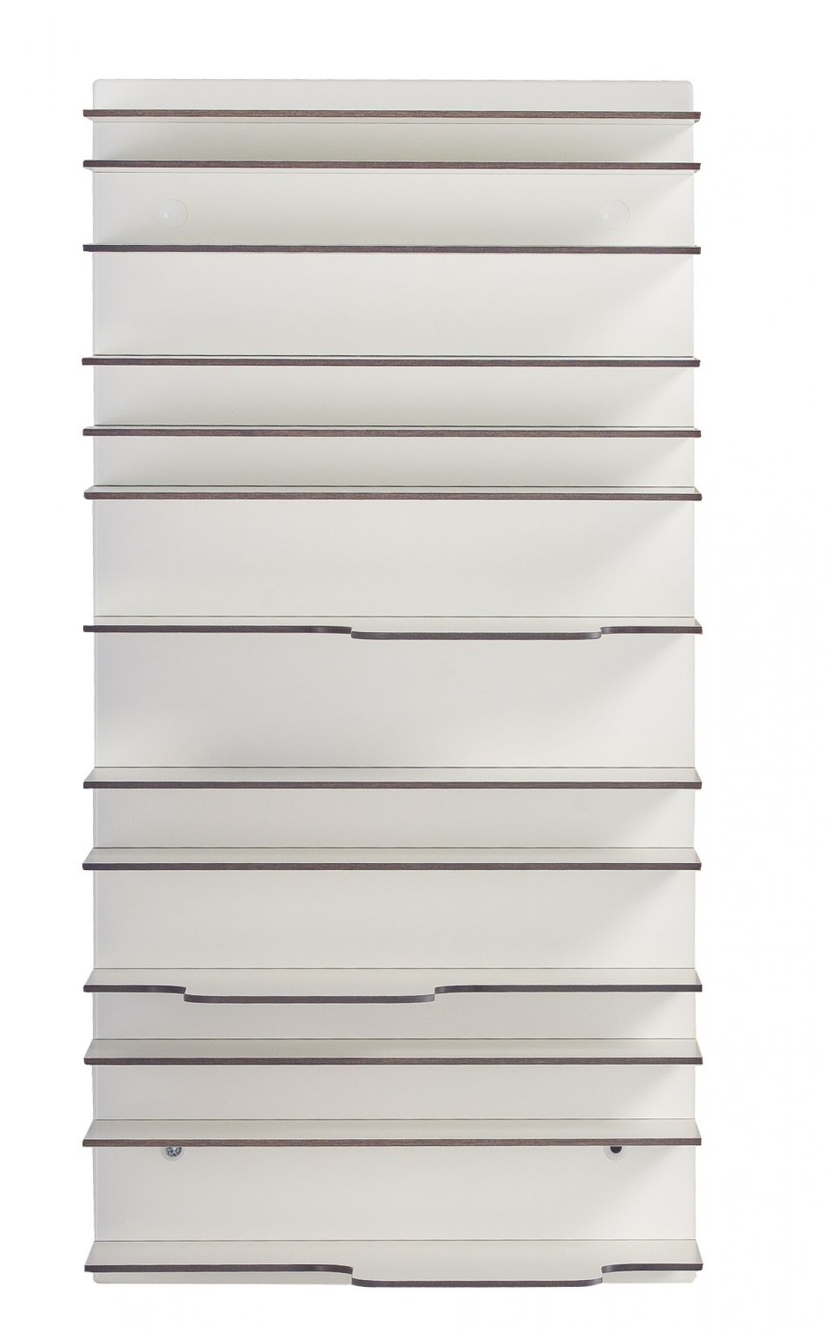 Paperback Bücherregal Spectrum weiß 30x60 cm Paperback Bücherregal Spectrum weiß 30x60 cm