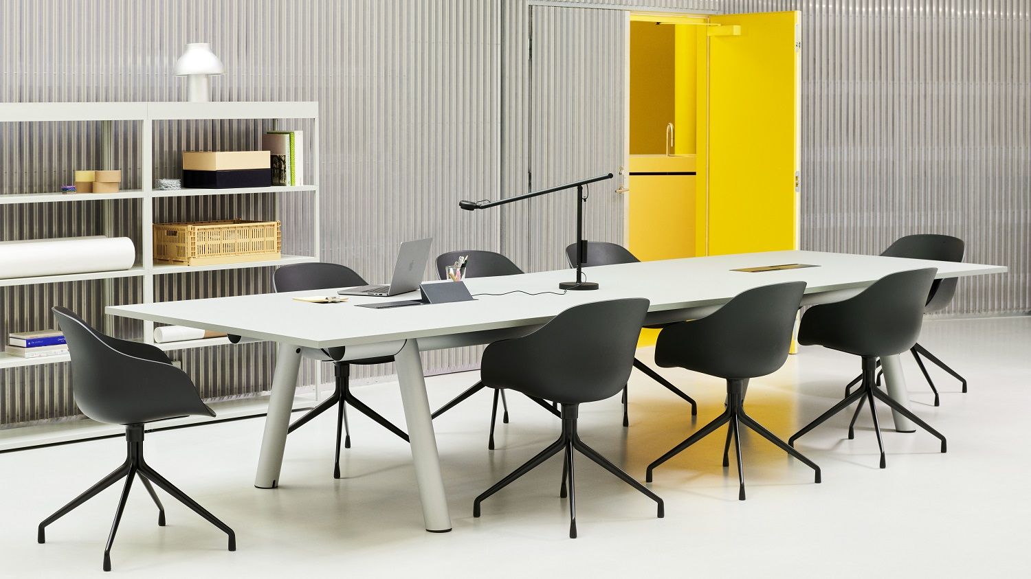 Boa Table Tisch / Konferenztisch Bx420 cm Hay