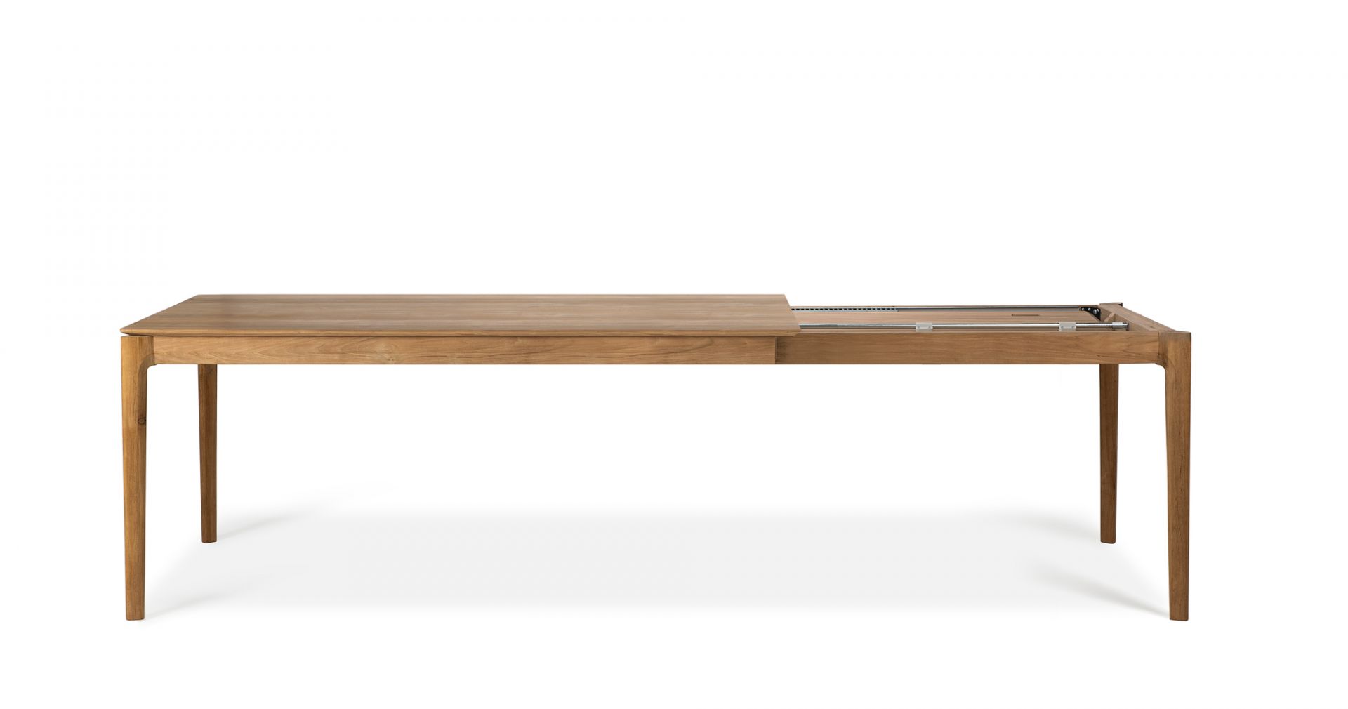Bok Ausziehbarer Tisch Teak B 180 x T 90 x H 76 cm Ethnicraft EINZELSÜCK