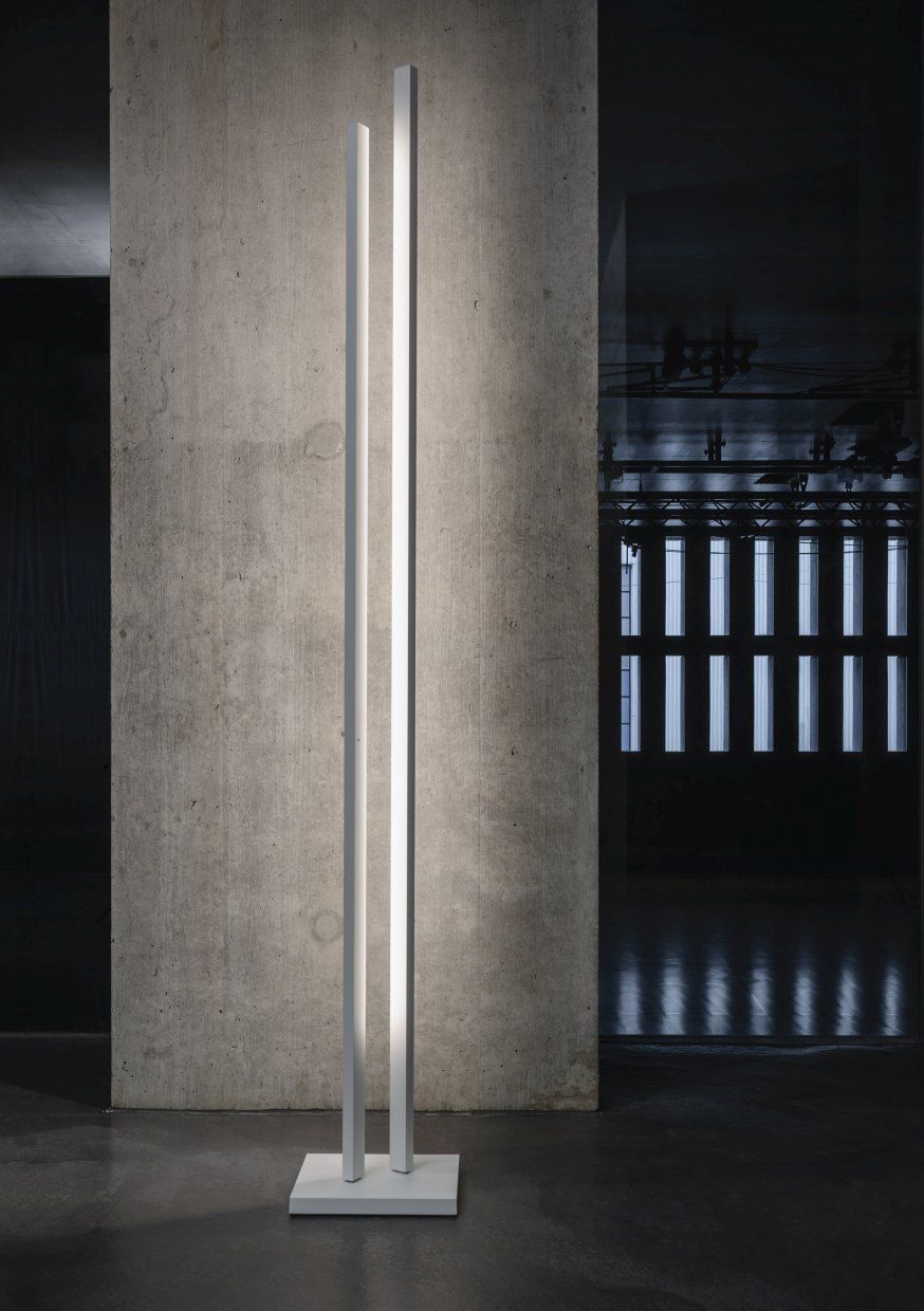 Zen Parallel Stehleuchte weiß - 2700K Steve Lechot Luminaires