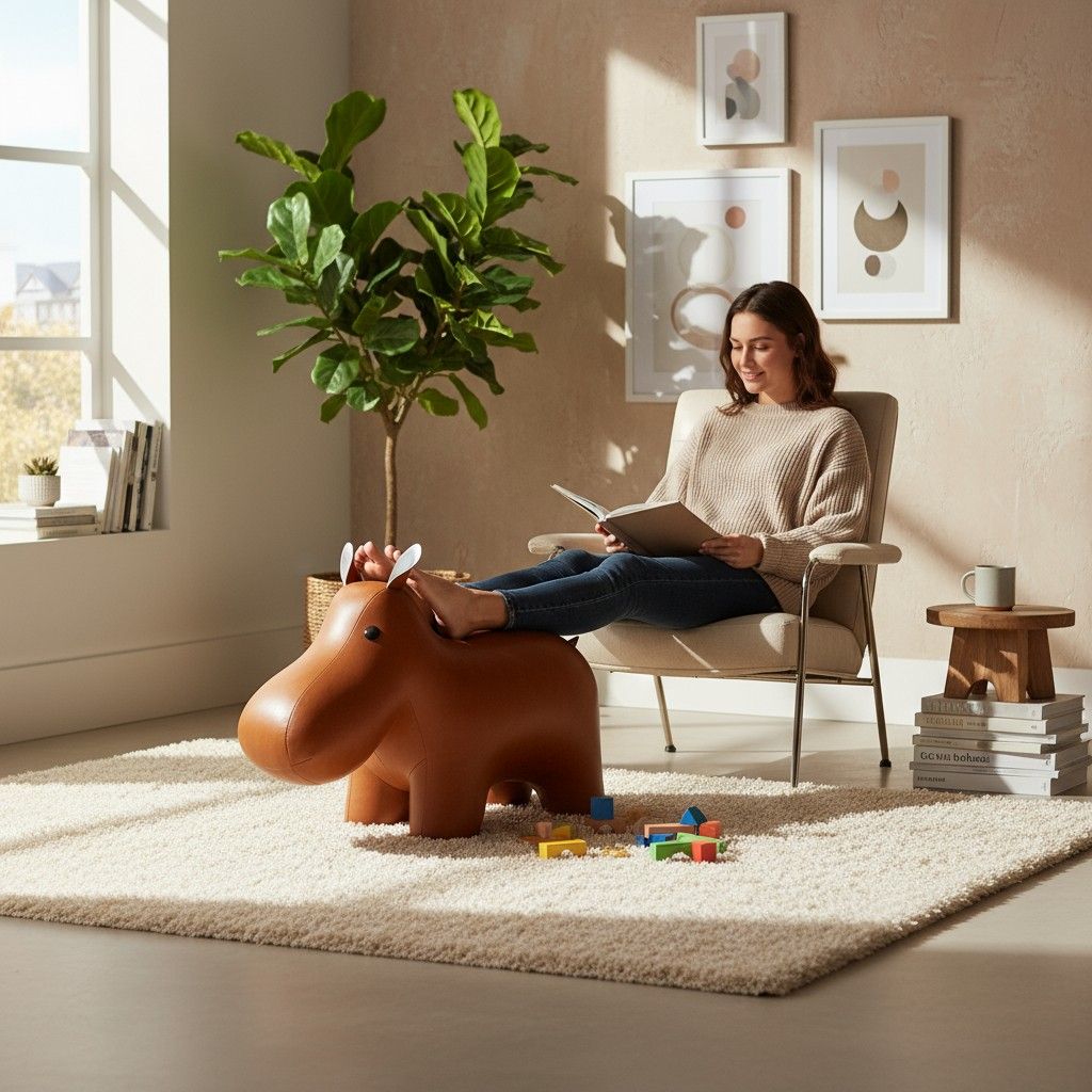 Ledertier XXL Hippo Züny Ledertier XXL Hippo Züny