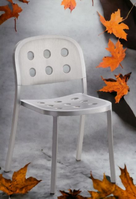 1 Inch All Aluminium Stacking Chair Stuhl stapelbar Emeco