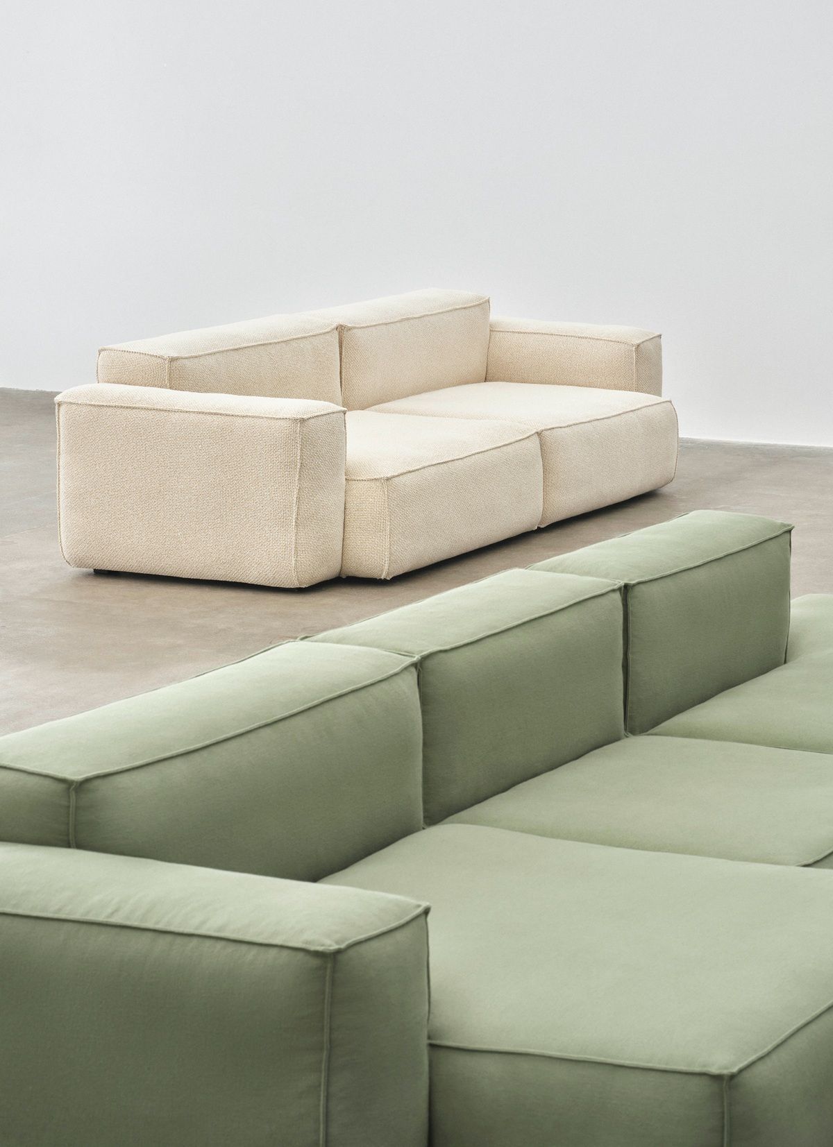 Mags S1965 Wide Right Sofa Modul mit abziehbaren Bezug Hay
