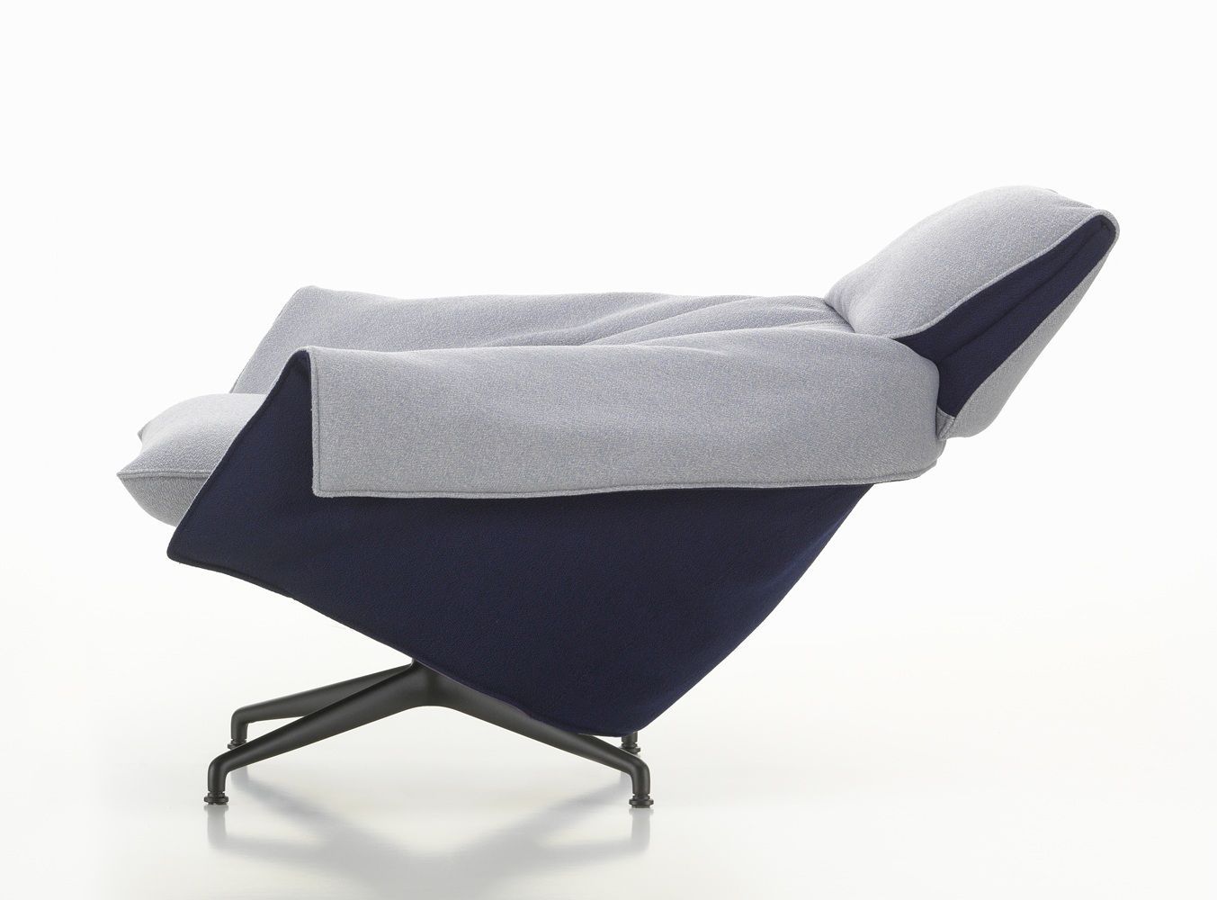Bascule Highback Sessel mit Ottoman Vitra