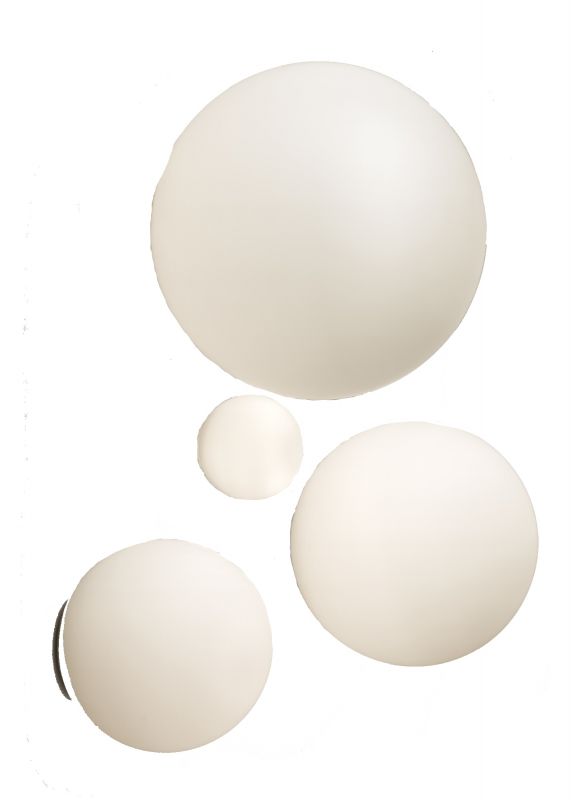 Dioscuri 35 Wall/Ceiling Wand/Deckenleuchte Weiß Artemide
