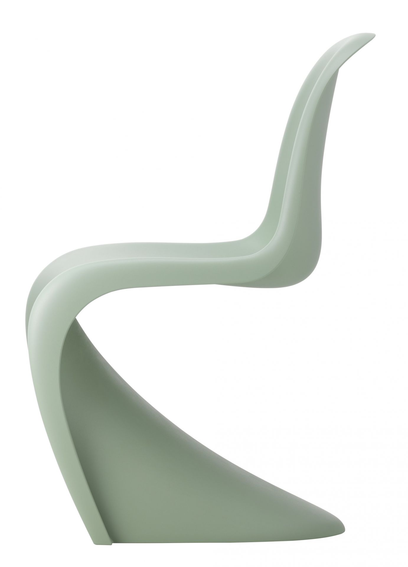 Panton Chair Kunststoff Stuhl Vitra Soft mint NEUE HÖHE