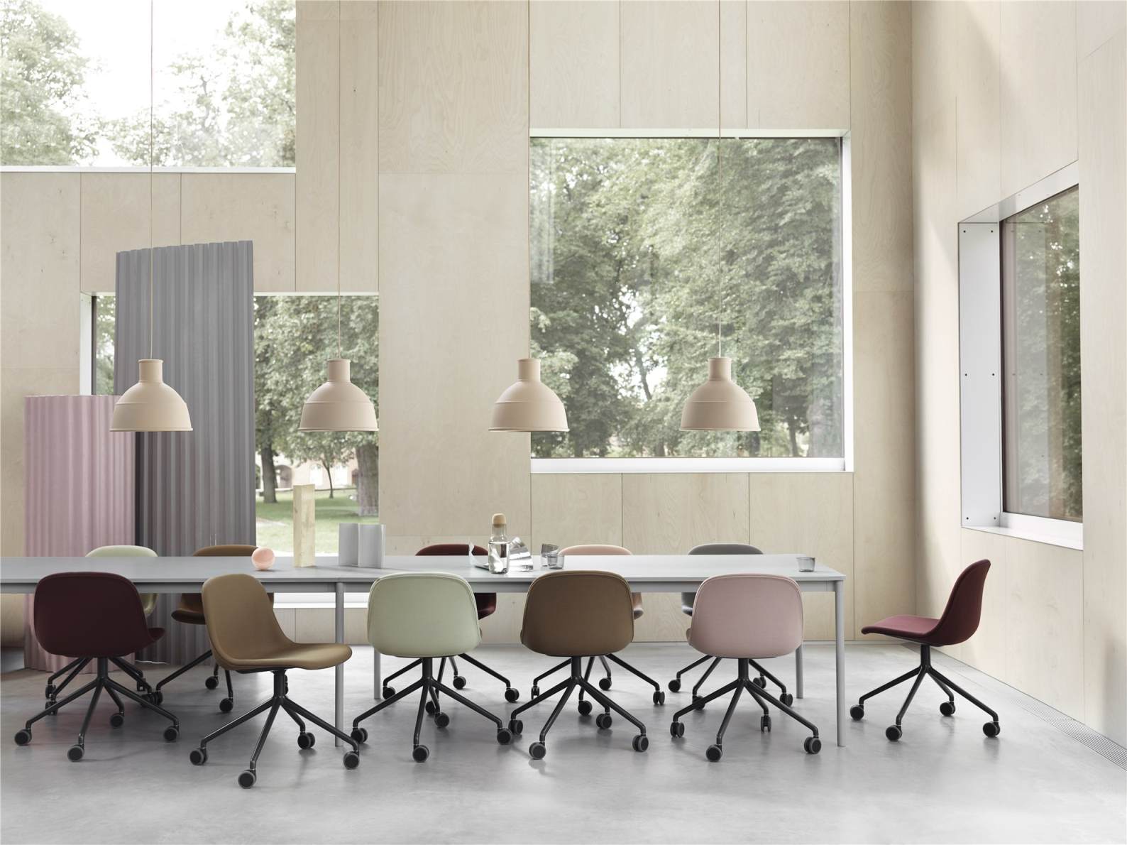 Unfold Pendant Lamp Pendelleuchte ORANGE Muuto EINZELSTÜCKE 