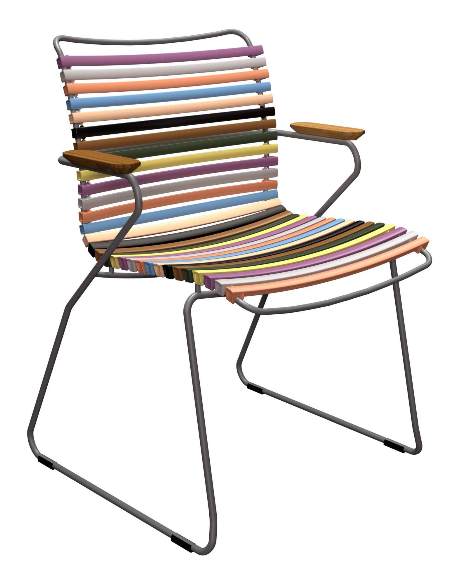 Click Dining Stuhl mit Armlehne Outdoor Houe Multicolor 1