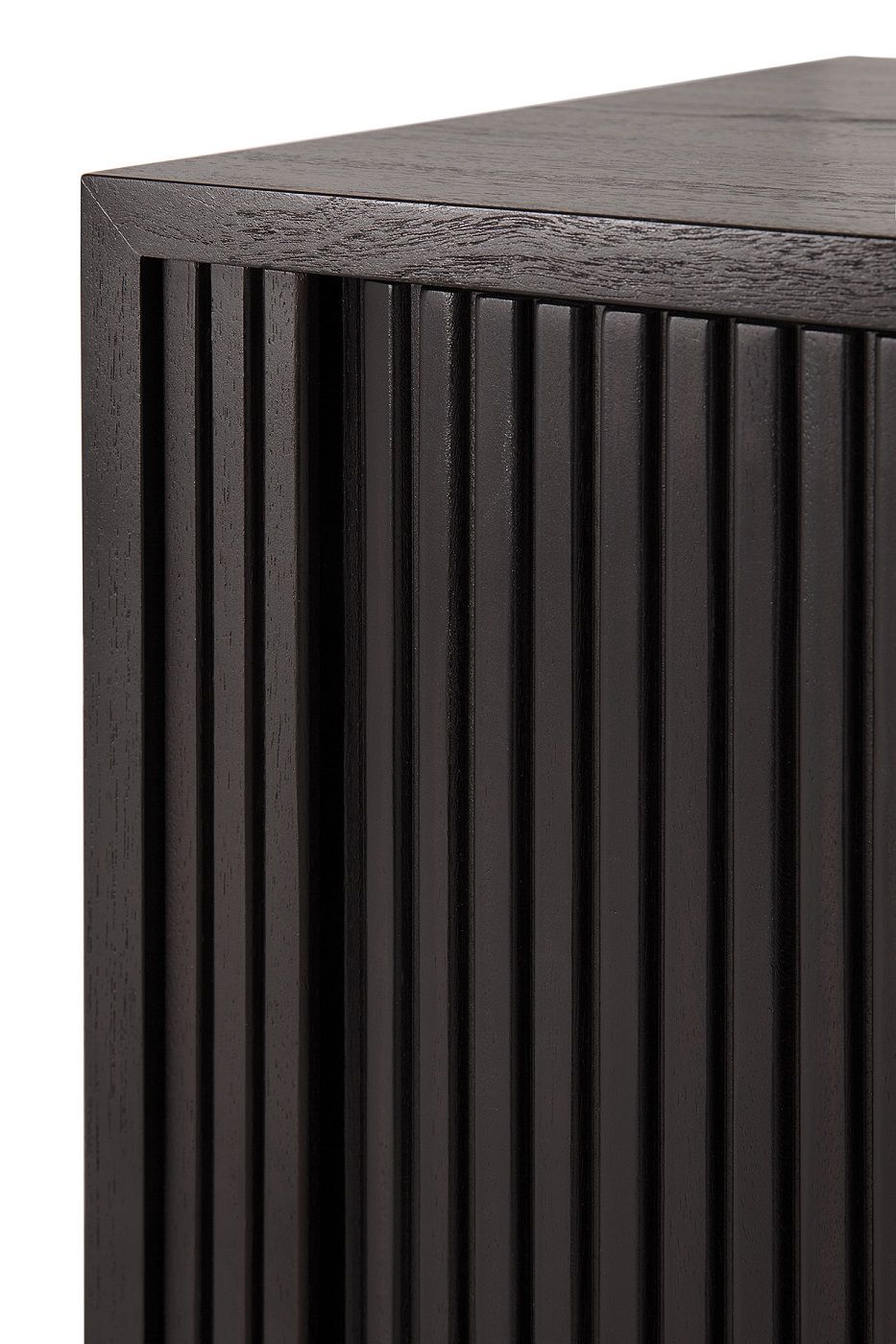 Roller Max TV Anrichte Teak schwarz 2 Türen Ethnicraft