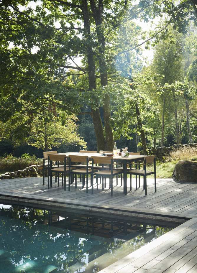 Pelagus Table Tisch Outdoor Skagerak by Fritz Hansen