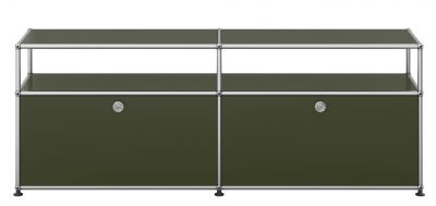 USM Haller Lowboard mit zwei Klapptüren Olivgrün NEU STANDARDFARBE