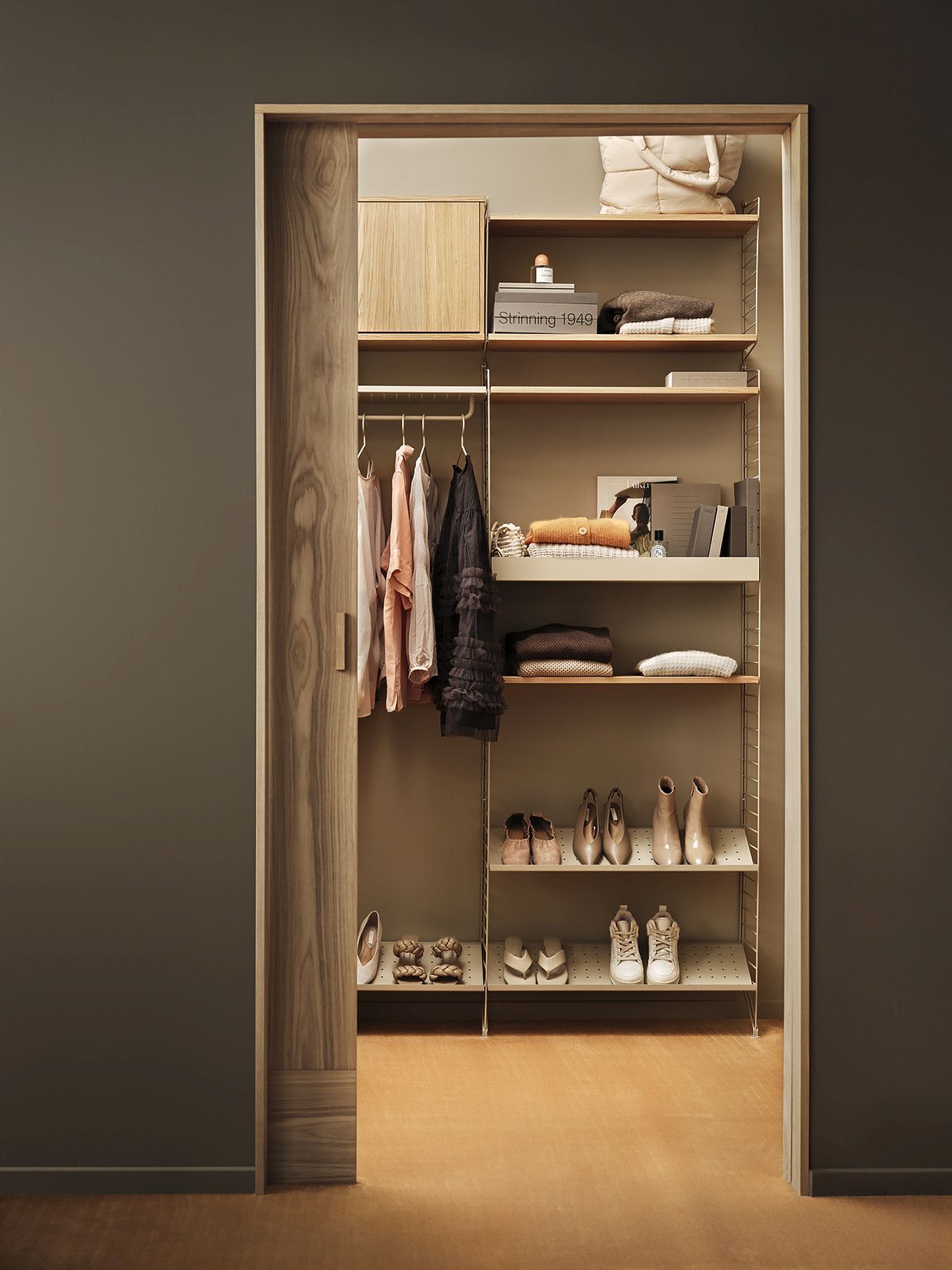 Einzelteil Schuhablage B 58 cm String Furniture  