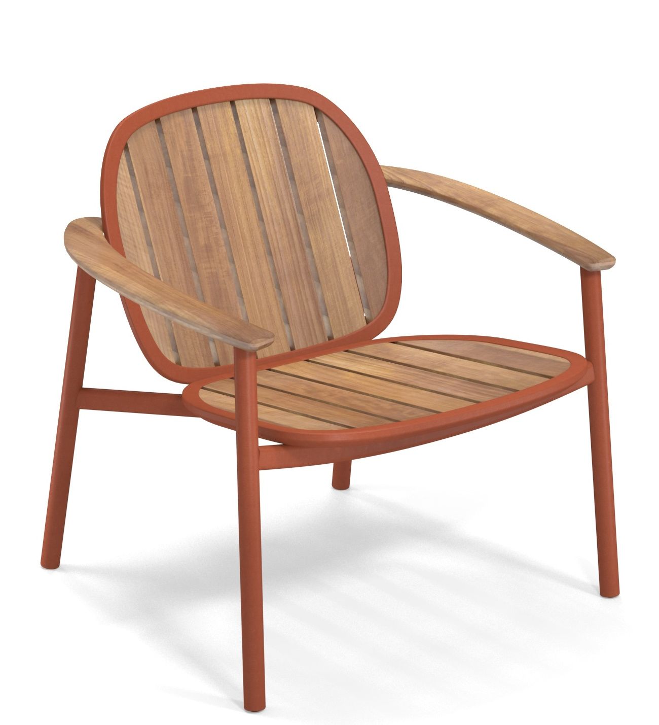 Twins Lounge Chair Armlehnen Stuhl Outdoor Emu