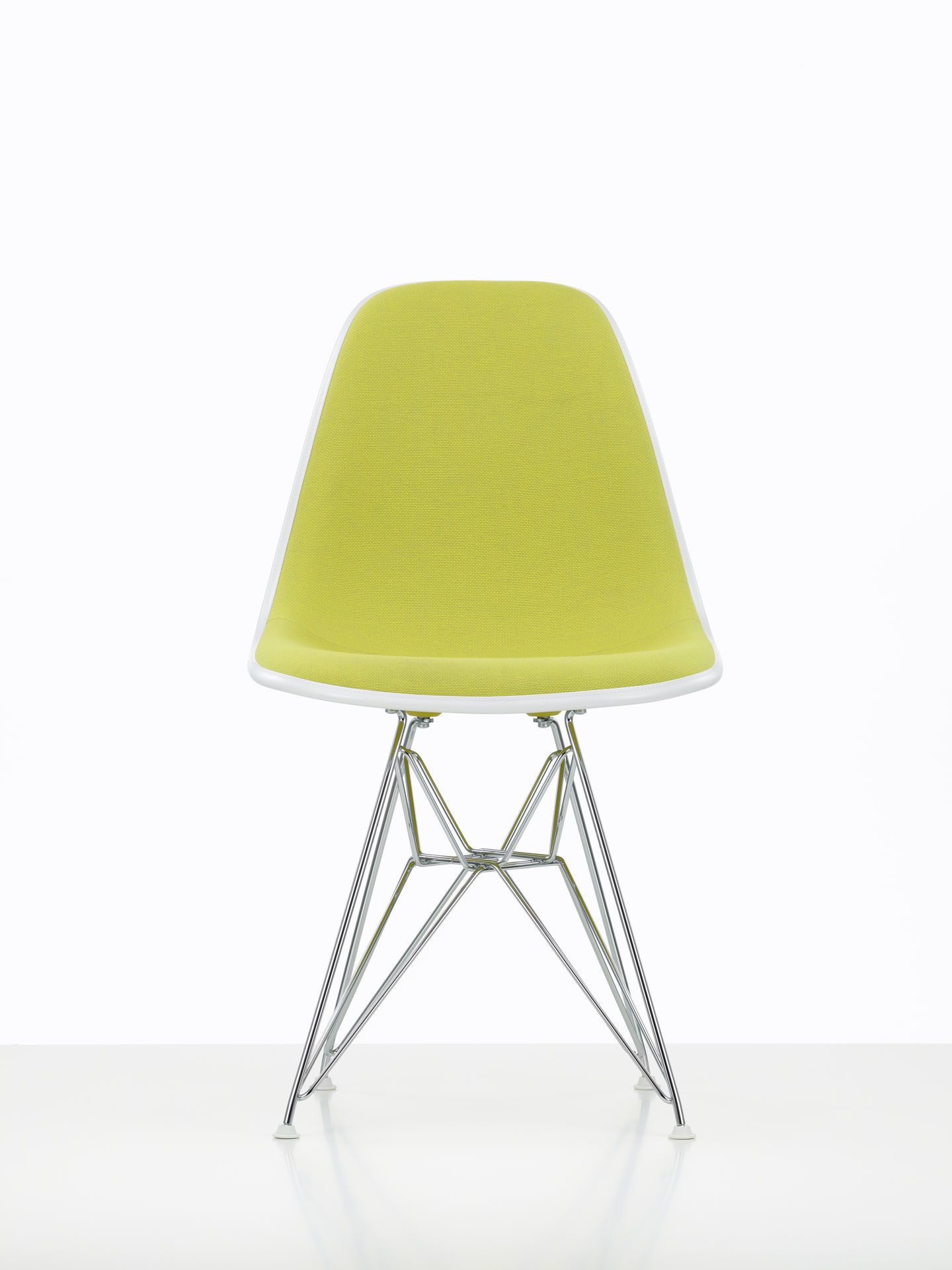 Eames Plastic Side Chair DSR Stuhl Vollgepolstert Vitra