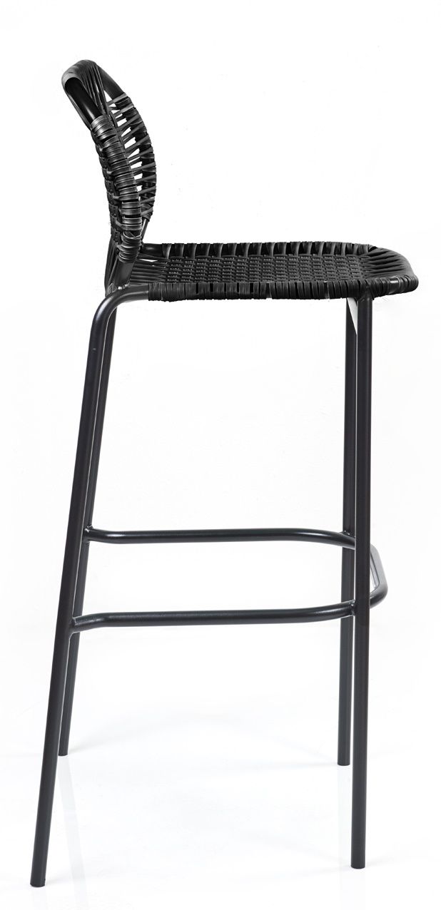 Cielo Barstool Barhocker Outdoor ames Schwarz - Schwarz